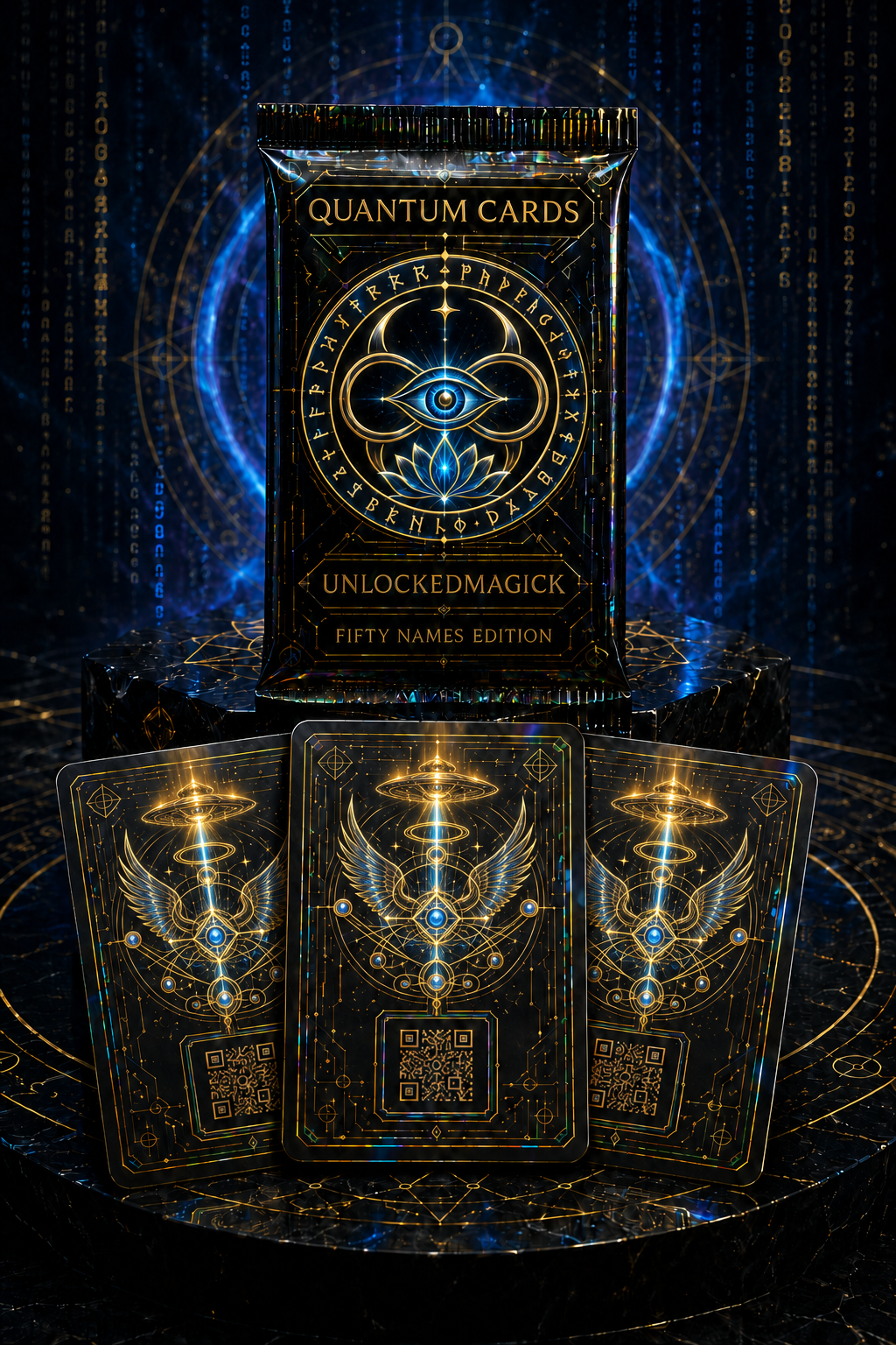 Quantum Cards Infinite PowerDeck art — primary card back